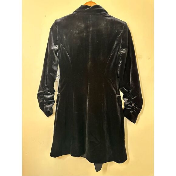 1.State Black Velvet Blazer Mini Dress Size 0 New - Picture 5 of 5